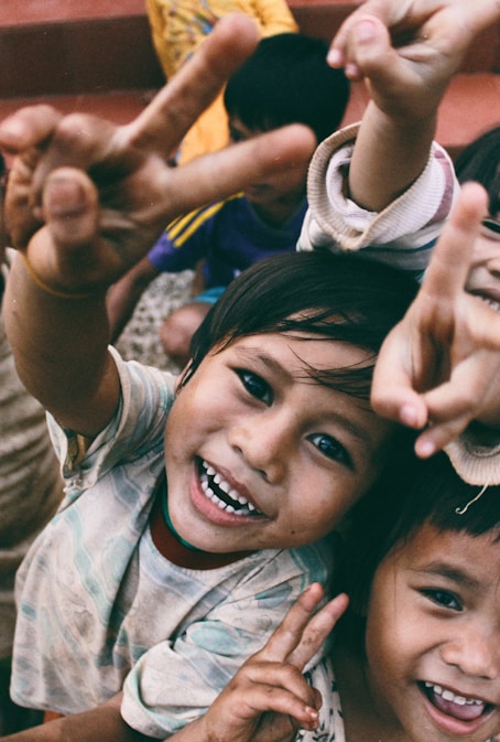 Children learning together